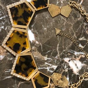 Animal print necklace